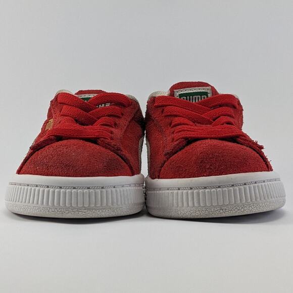 PUMA Red Suede Classic XXI Toddler Shoes Size 4C - Picture 2 of 11